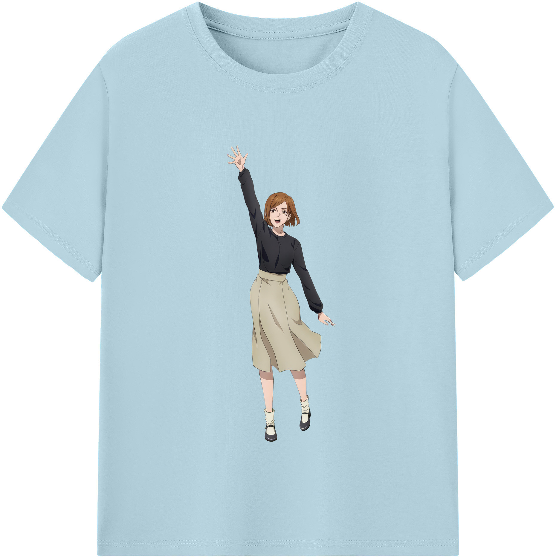 （画像用） 呪術廻戦 Jujutsu Kaisen 綿100％半袖Tシャツ（フロントプリント）